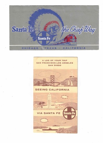 Santa railroad super - fe, chief