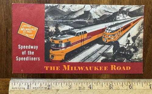 The milwaukee road railroad - road,